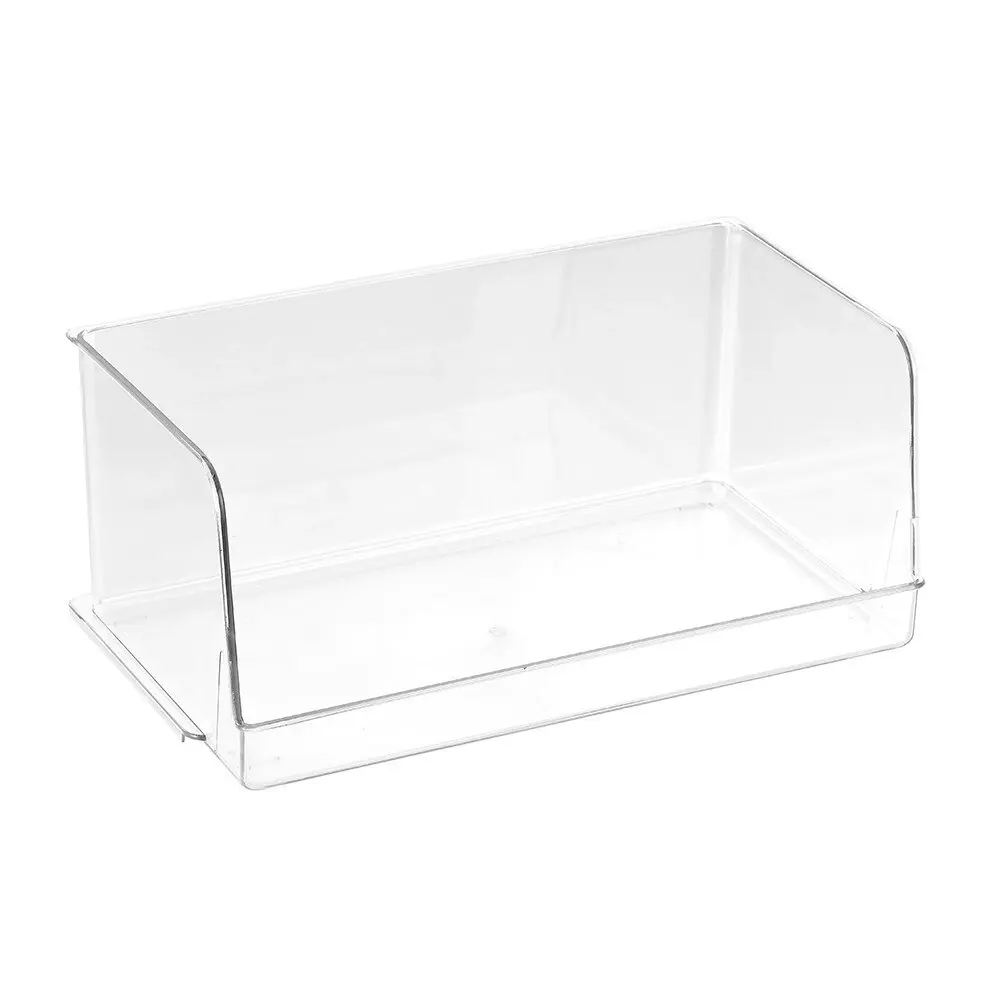 2x Boxsweden 23.5cm Crystal Kitchen Stackable Organiser/Storage Container Small