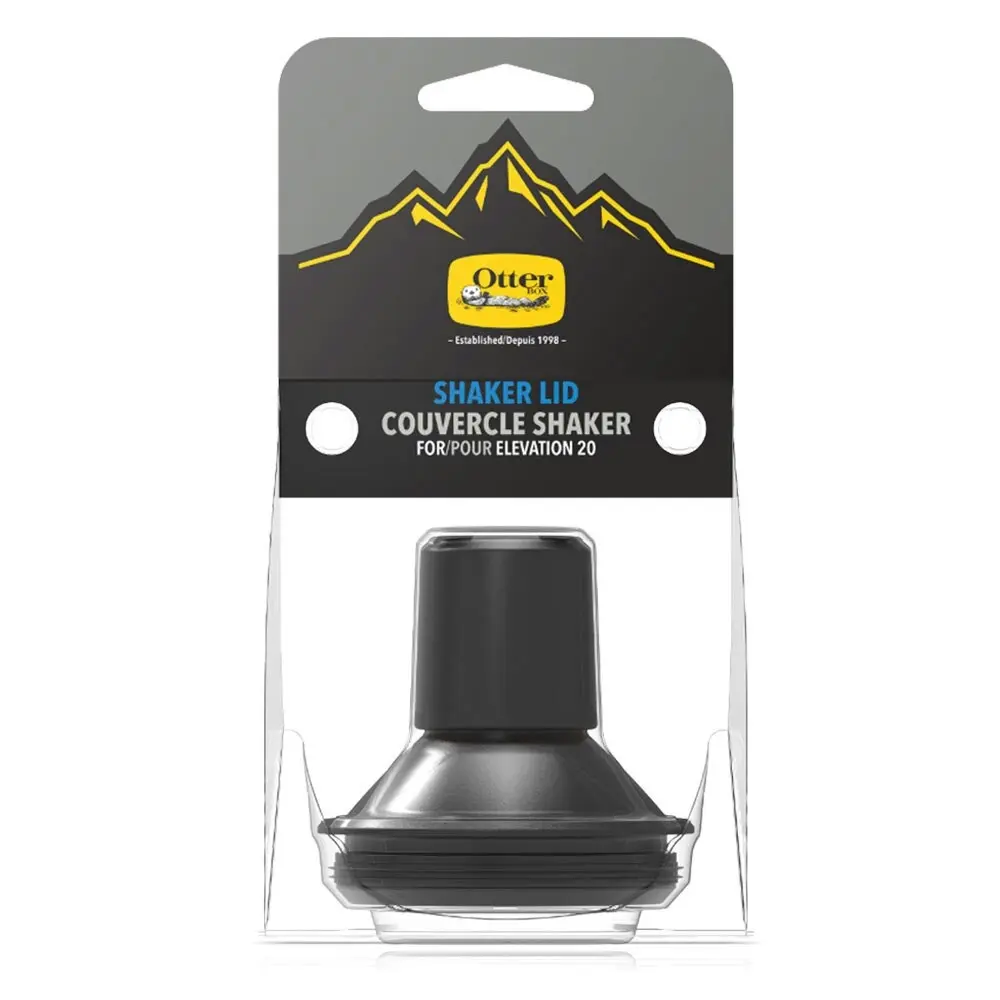 Otterbox Elevation Martini/Cocktail Shaker Lid/Cap for 600ml Drink Tumbler Black