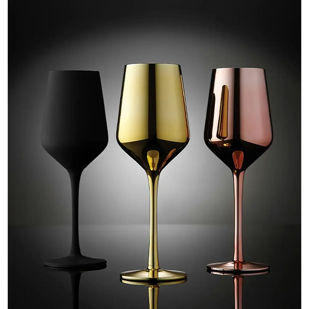 2pc Tempa Aurora 400ml Stem Wine Glass Cocktail Drinking Cup Glassware Gold