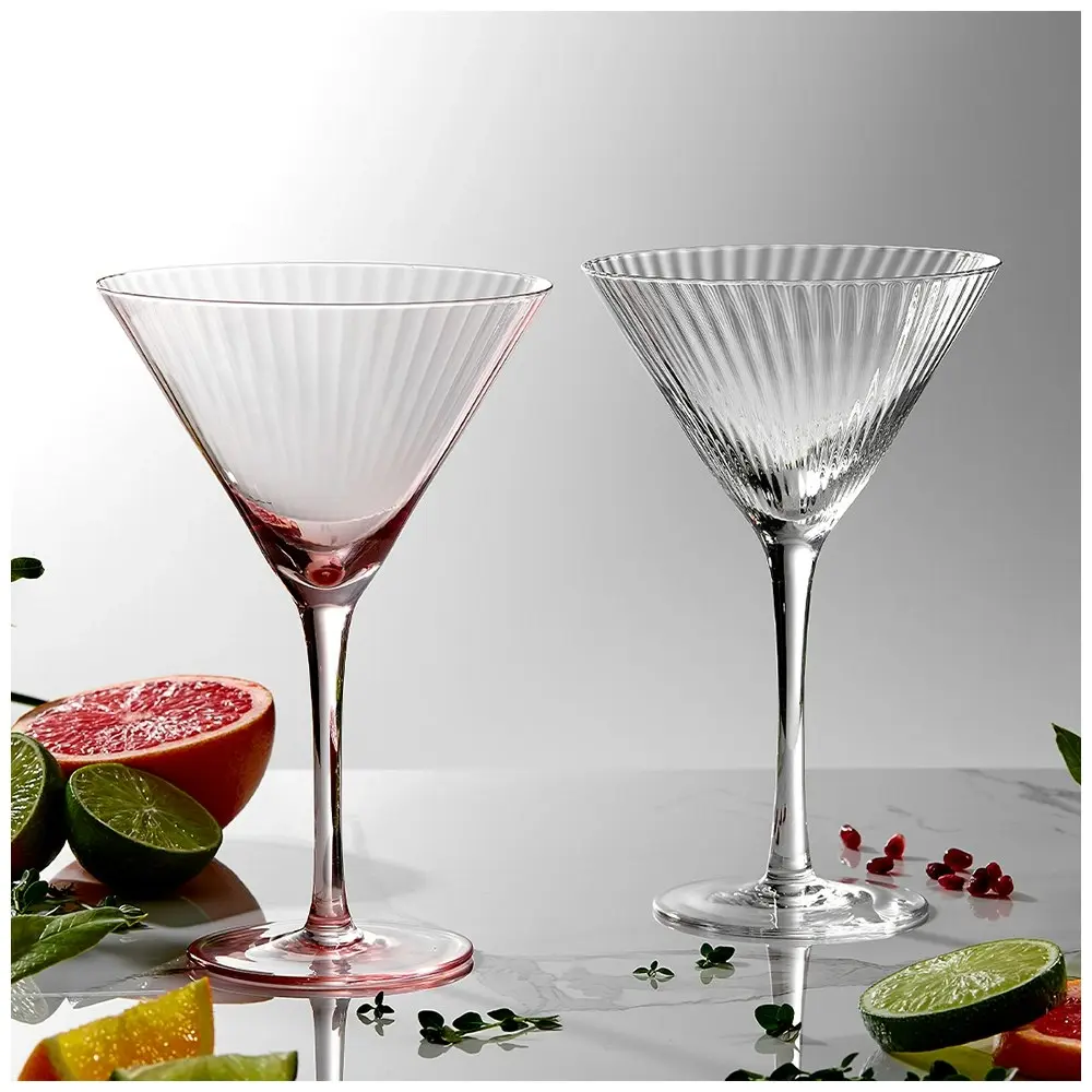 4pc Tempa Esme Clear 320ml Martini Glass Cocktail/Juice Drinking Cup/Glassware