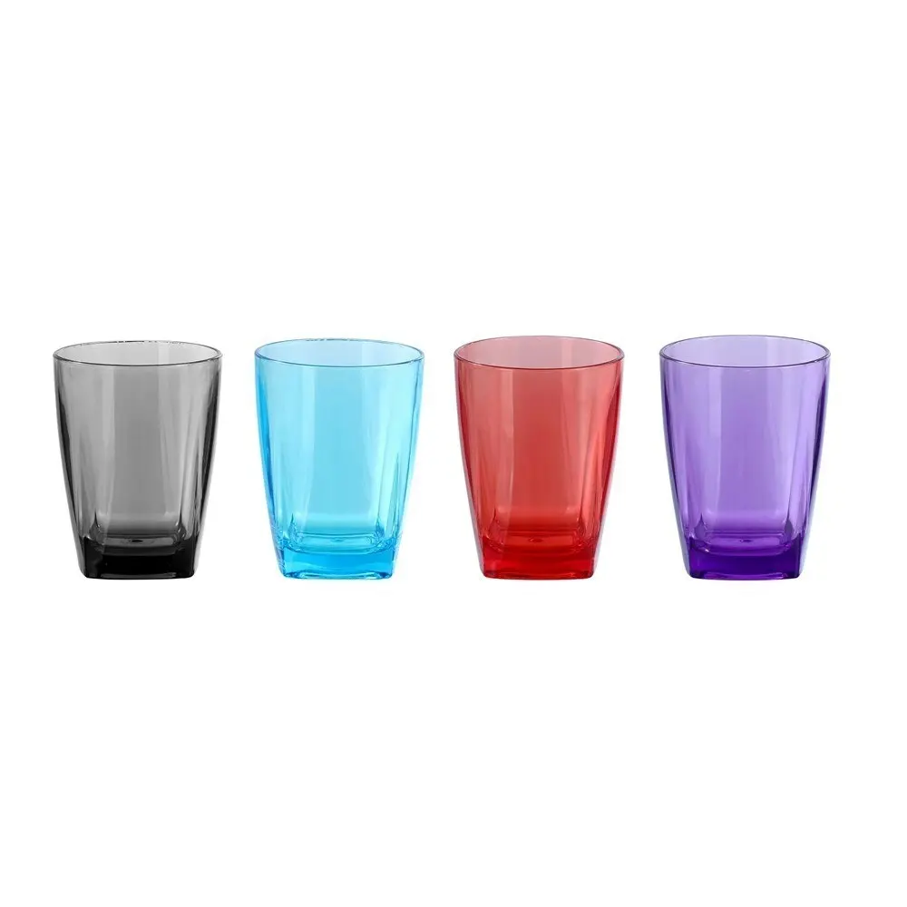 3x Lemon & Lime 450ml Deco Tumbler Drink Cup Outdoor Dining Drinkware Assorted