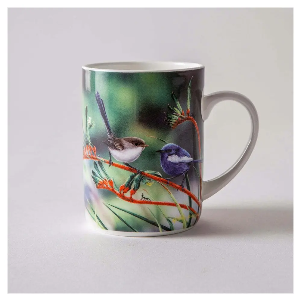 Ashdene 420ml Australian Wren Bush Dance Bird Water Drinking Mug/Cup Tea Cup/Mug