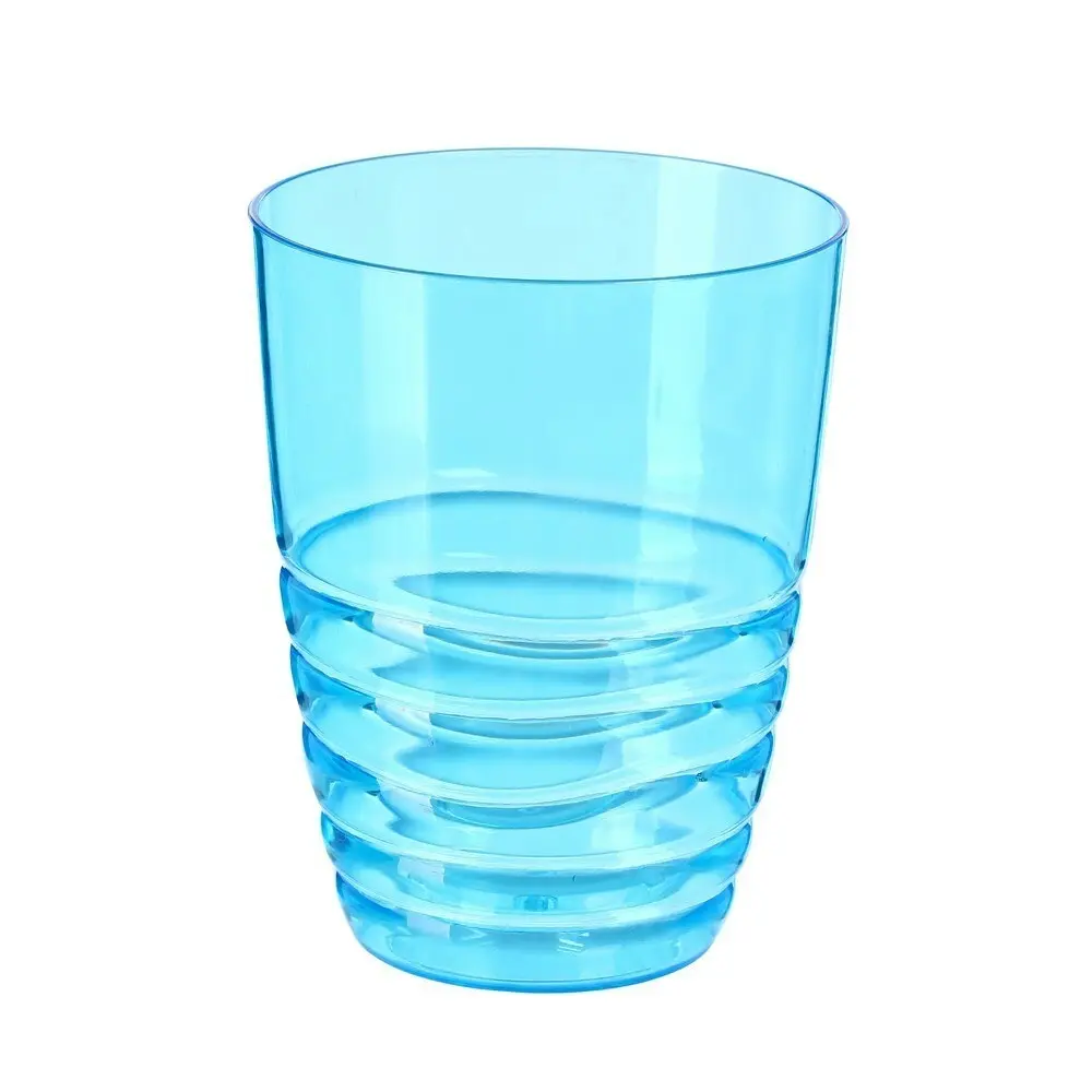 6x Lemon & Lime Wave Deco 500ml Tumbler Water/Juice Drink Party/Picnic Cup Asst