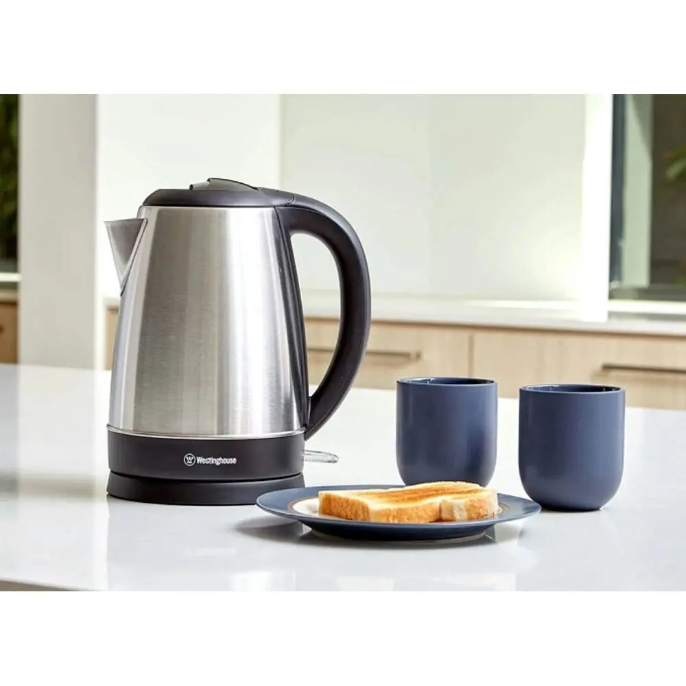 Westinghouse 1.7L 2200W Cordless Kettle Jug Boiler Coffee/Tea Stainless Steel