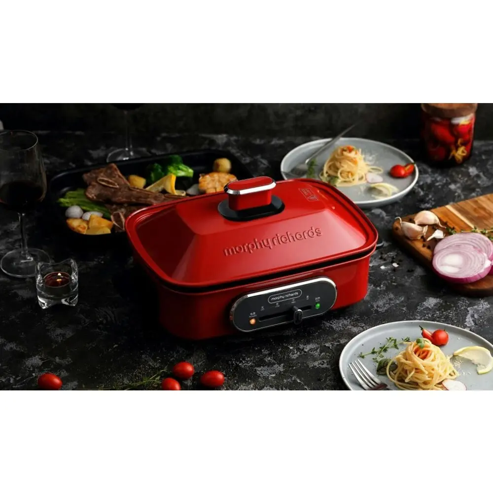 Morphy Richards 2.5L 1400W Electric Slow Cooker/Grill/Steam Multifunction Pot RD