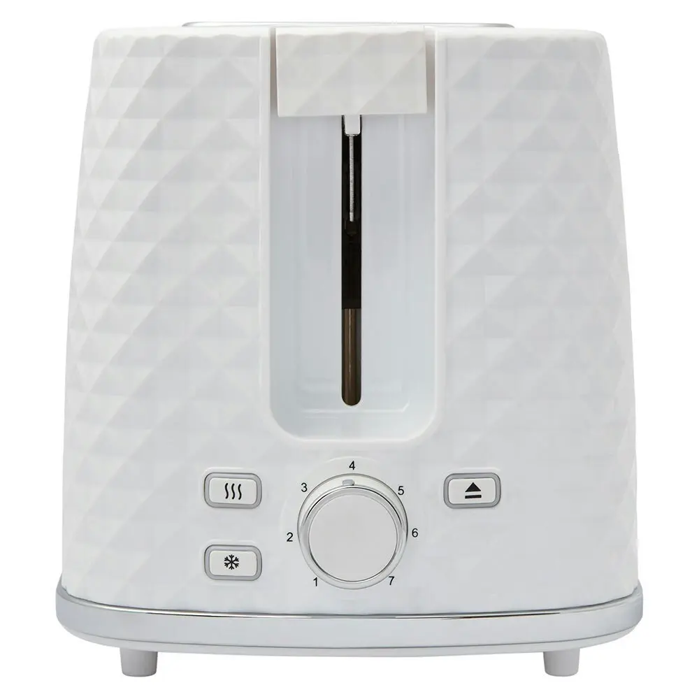 Westinghouse Electric 1.7L 2200W Kettle & 930W 2 Slice Bread Toaster Set White