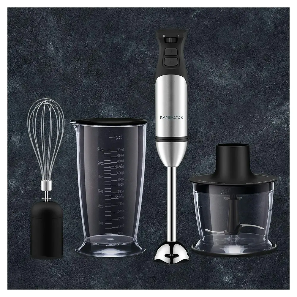 Kambrook Culinary Turbo Boost Electric Stick Mixer Hand Blender/Chopper/Whisker