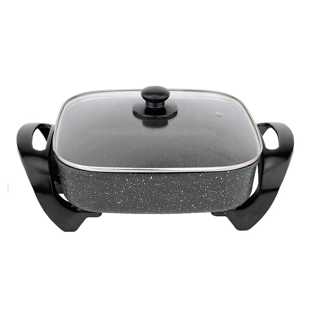 Healthy Choice 1500W 7.2L Non Stick Stone Electric Fry Pan w/Temperature Control