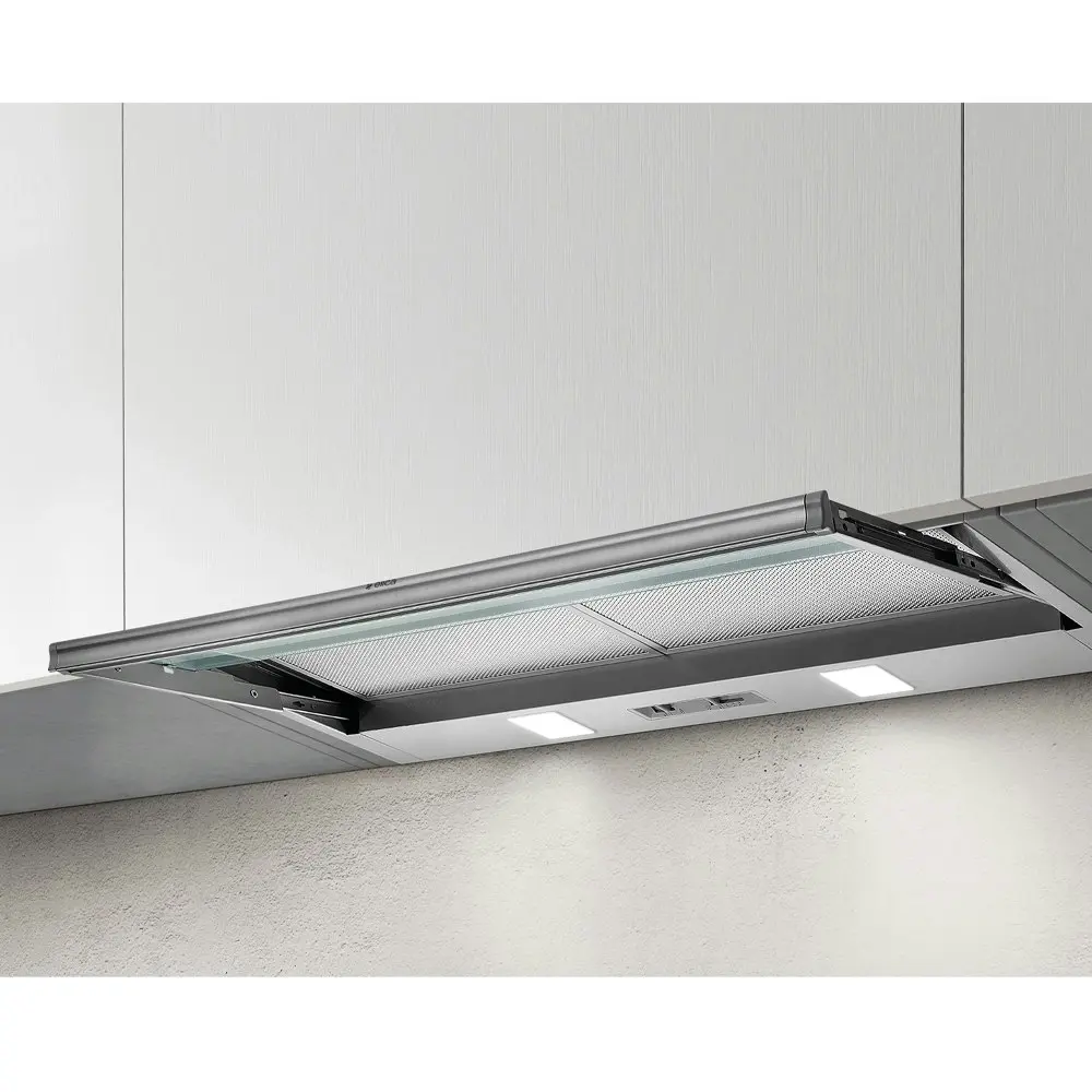 Kleenmaid 650m3/h Concealed Pull/Slide Out Rangehood Odour/Smoke Extraction 60cm