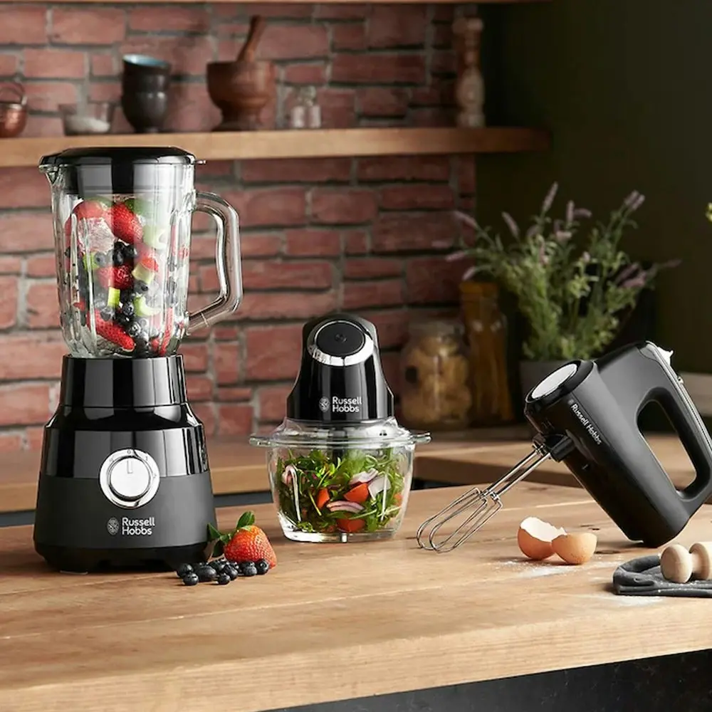 Russell Hobbs RHBL5BLK Desire Matte BLK Blender 650W Fruit/Juice/Smoothie/Drink