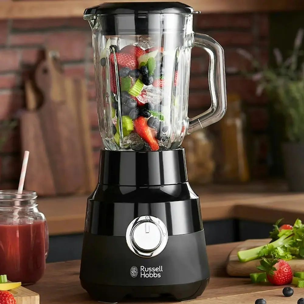 Russell Hobbs RHBL5BLK Desire Matte BLK Blender 650W Fruit/Juice/Smoothie/Drink