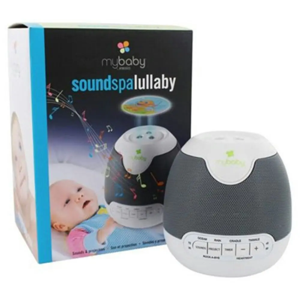 Homedics My Baby SoundSpa Lullaby Projector for Baby Infant Sleep Sound w/ Timer