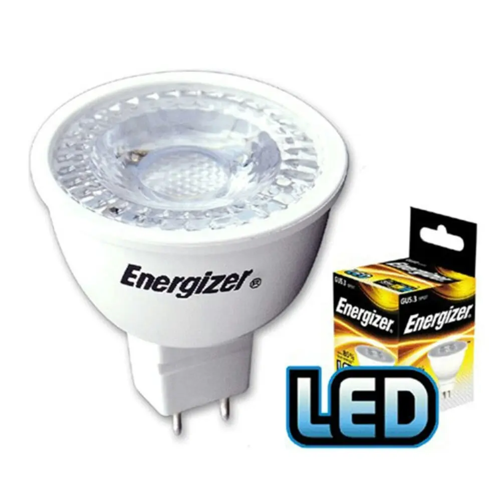 Energizer LED GU5.3/MR16 5W/345LM Warm White Downlight Spot Light/Lightbulb Bulb