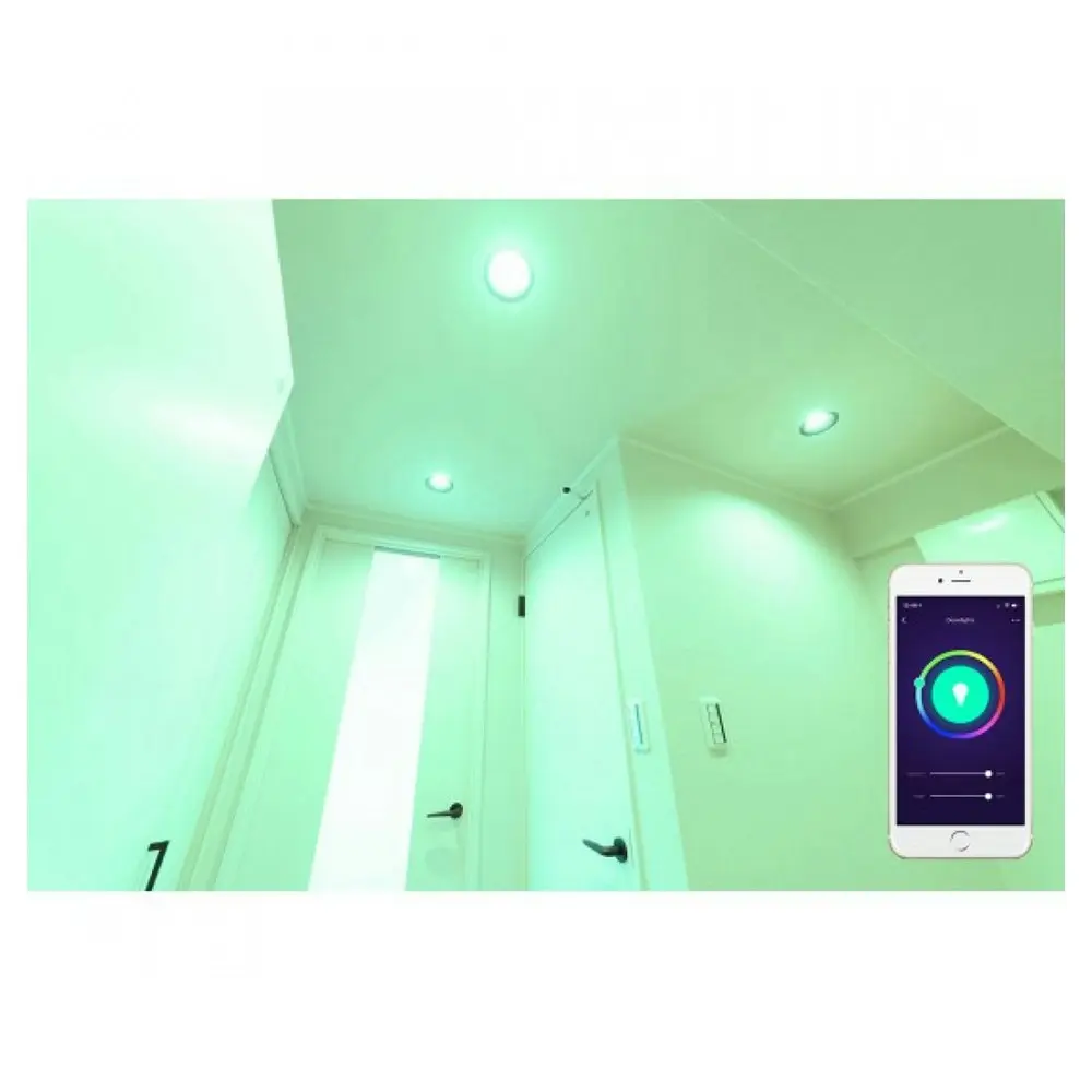 Laser 5W GU10 Smart RGB LED Downlight Dimmable Colour Adjustable WiFi Control