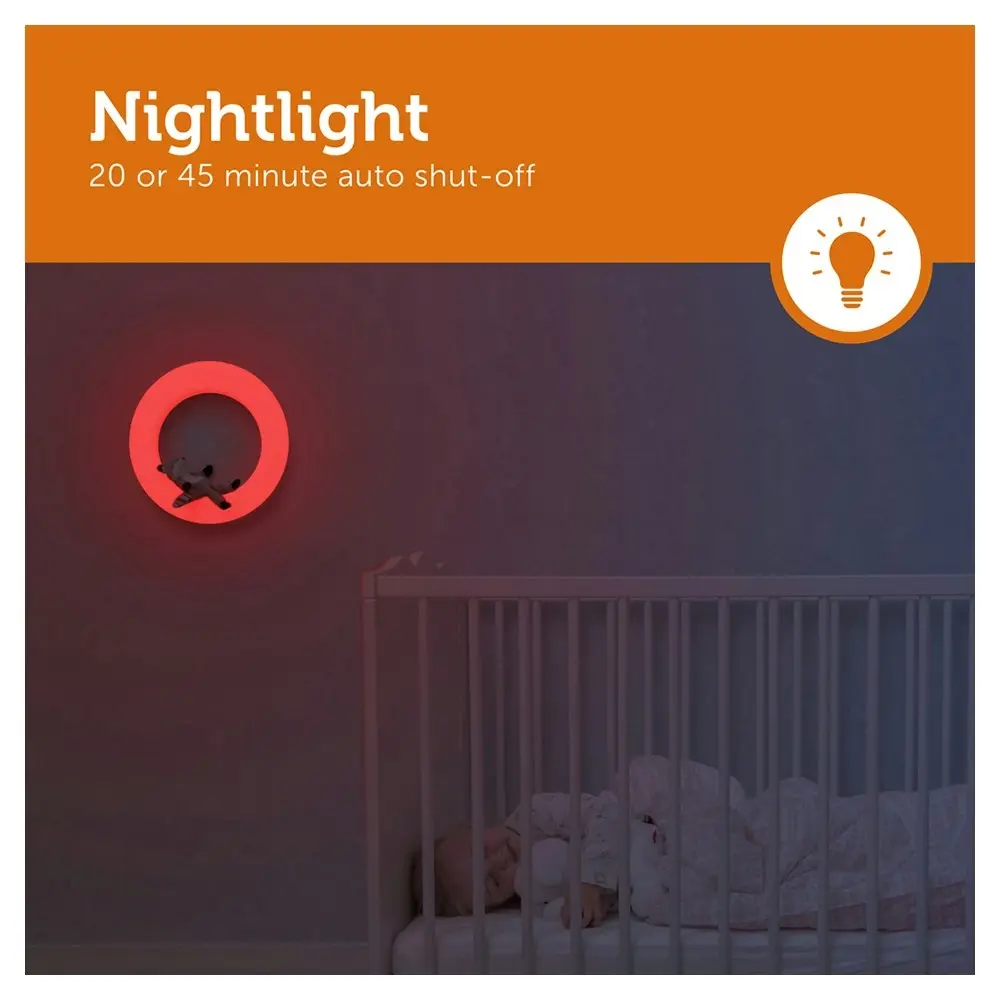 Zazu 30cm Rechargeable Multi Colour Wall/Night Light w/ Plush Toys for 3y+ Kids