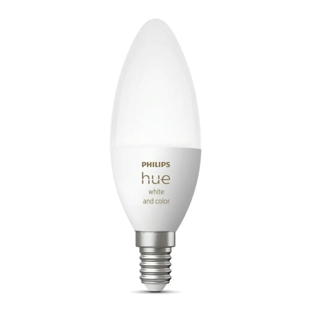 Philips 5.3W Hue White/Color Dimmable Globe LED Light Bulb E14 Bluetooth Control