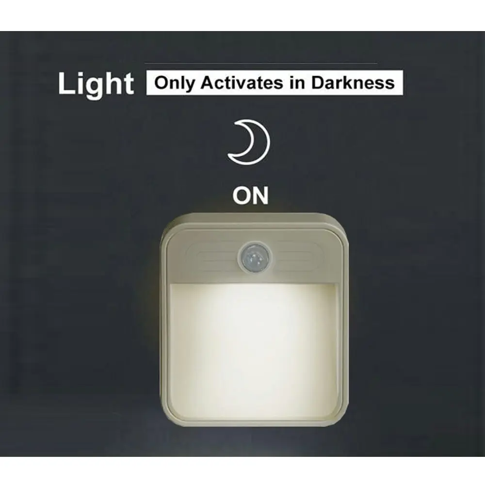 Sansai Slimline Motion Sensor Rechargeable Night Light/Lamp Home Decor/Lighting