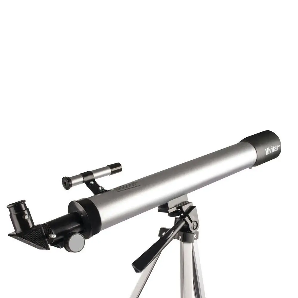 Vivitar Astronomical/Terrestrial Refractor Telescope w/Zoom Lens 120x 60x/Tripod