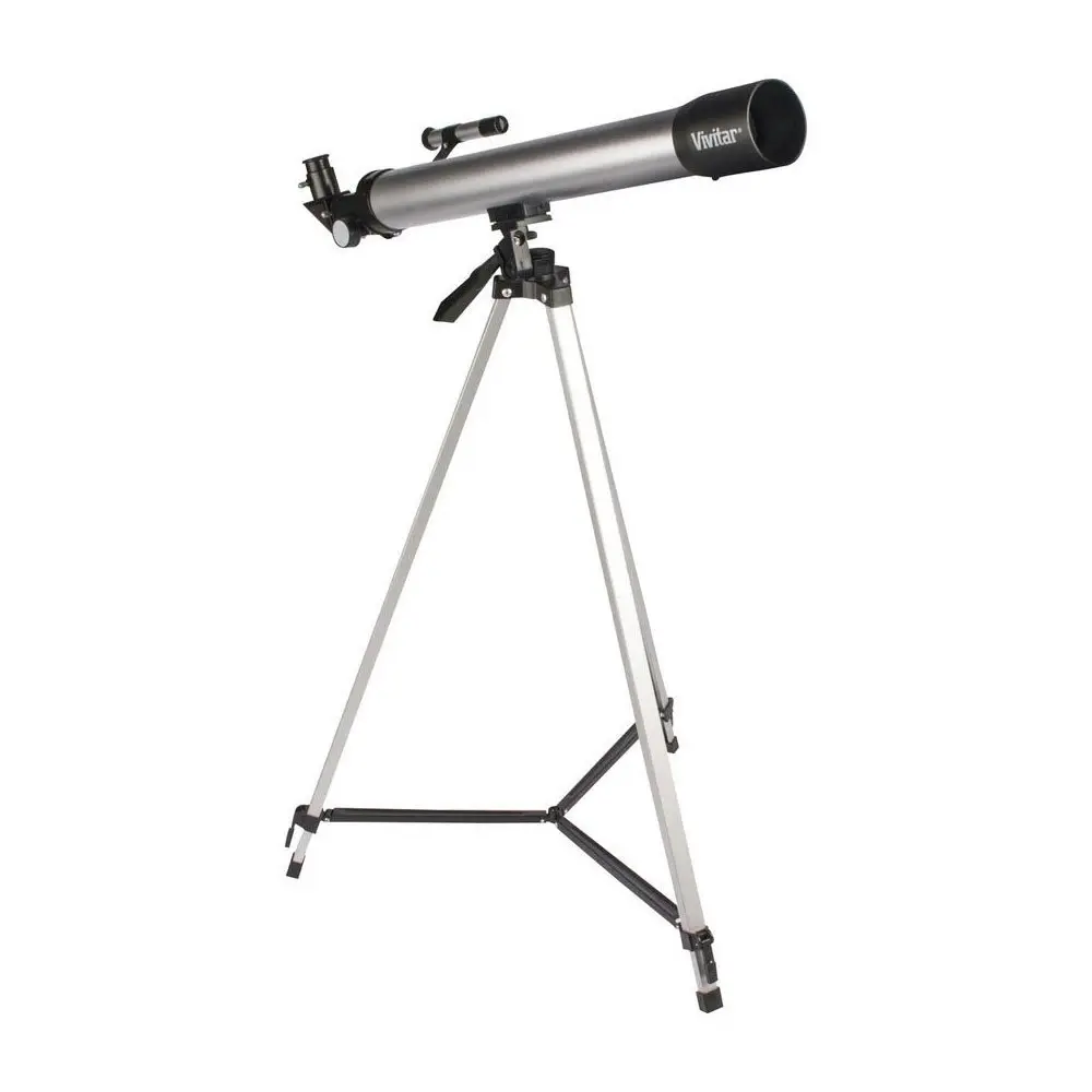 Vivitar Astronomical/Terrestrial Refractor Telescope w/Zoom Lens 120x 60x/Tripod