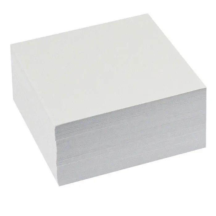 Esselte 500 Sheets Memo Cube Paper/Notes Refill 95 x 95mm Home/Office Stationery