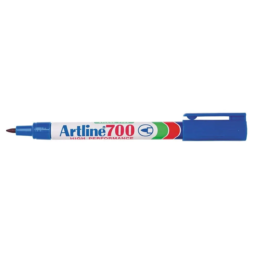 4pc Artline 700 Permanent Marker Work/School Assorted Colours 0.7mm Bullet Nib