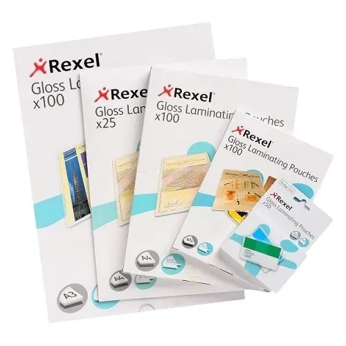 100pc Rexel A3 Laminating Pouches/Sheets 150 Micron f/Document/Photos Protection