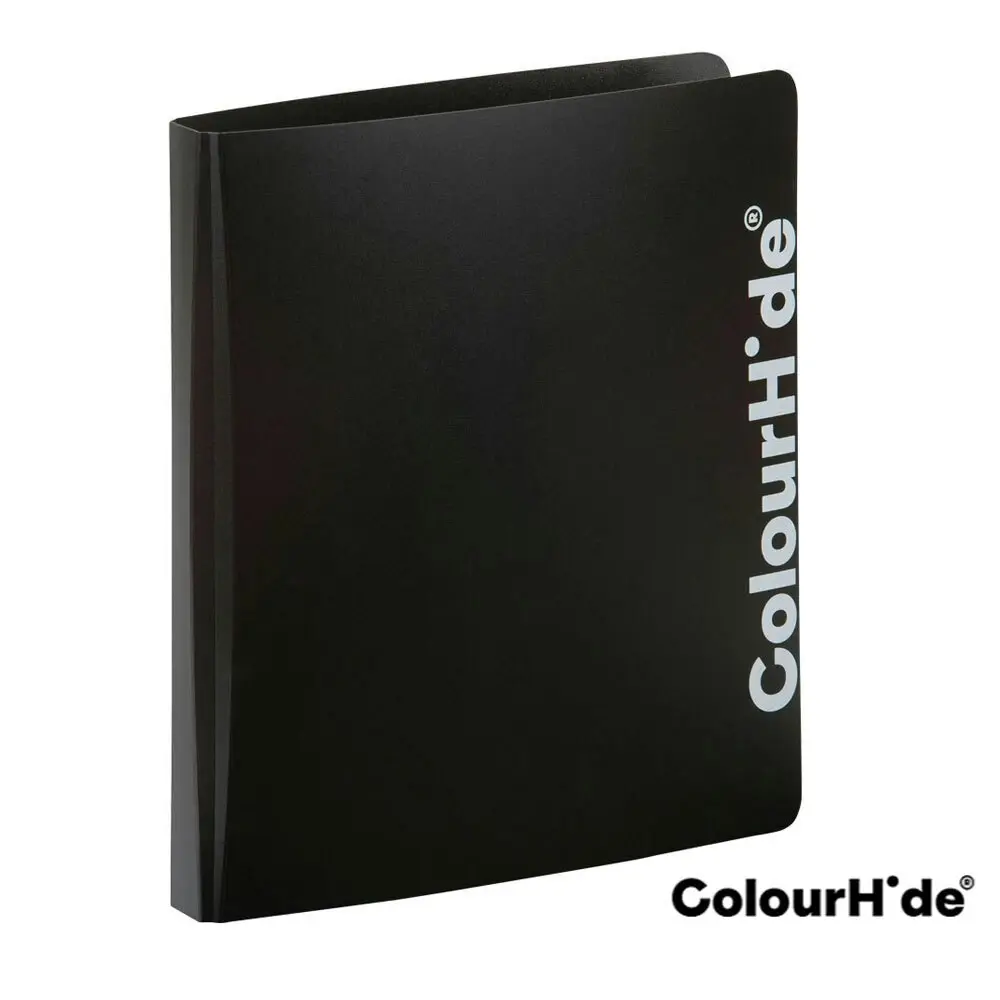 Colourhide A4 25mm D Ring Binder Paper/File Document Holder/Organiser Storage BK