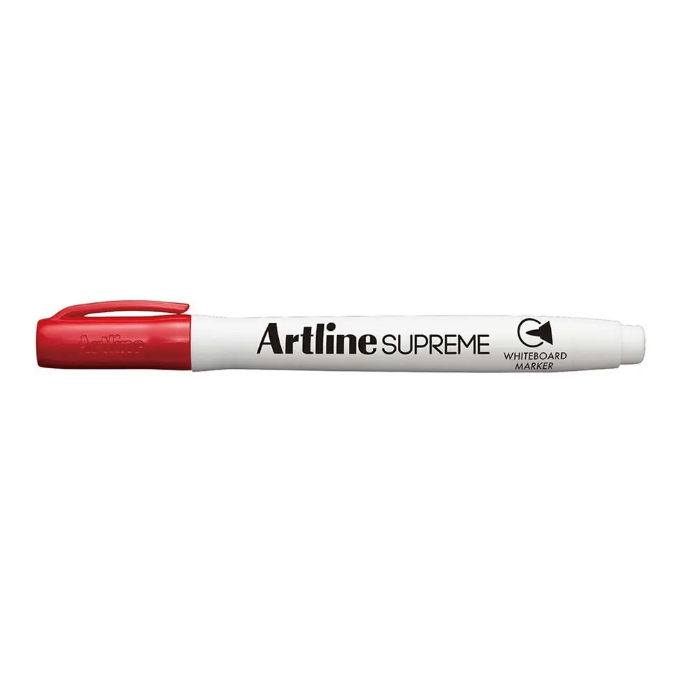 4pc Artline Supreme Whiteboard Markers Writing Pens Assorted Standard Colours