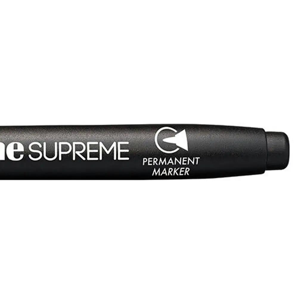 4pc Artline Supreme 1.0mm Permanent Marker Pens School/Office Writing Pen Black