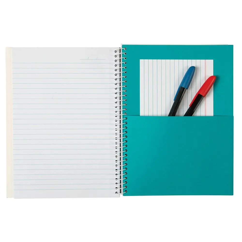 5pc Spirax Kode A5 3 Subject Book 200pg Paper/Notebook Assorted w/ Dividers