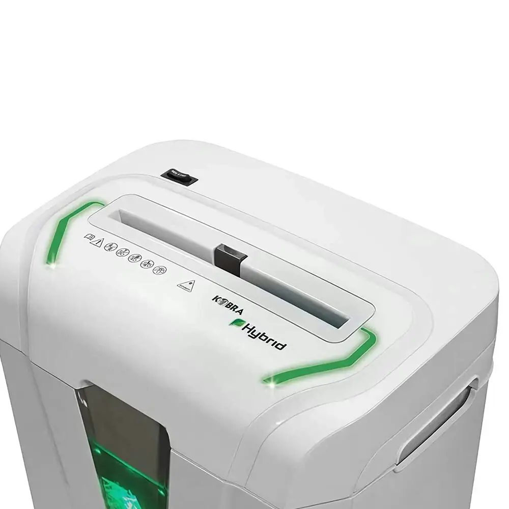 HYBRID-S 30L Deskside Office/Home Credit Card/Paper Cross Cut Shredder 12-14p