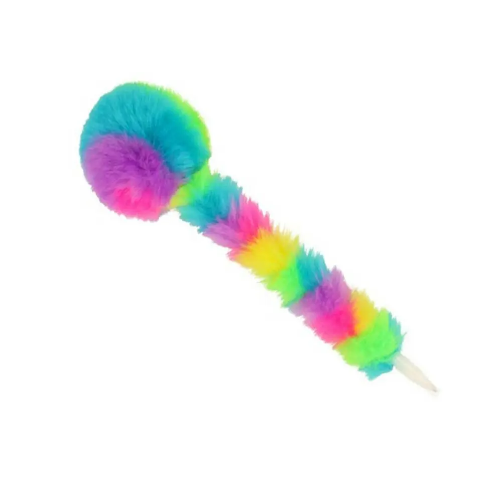 3x Gogopo Fluffy Neon Pen Arts Craft Fur Pompom Kids/Children/Adults 21.5 cm 3y+