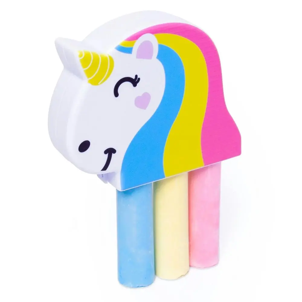 Good Banana Chalksters - Unicorn Kids/Children Chalk Drawing Art Toy Holder 3+