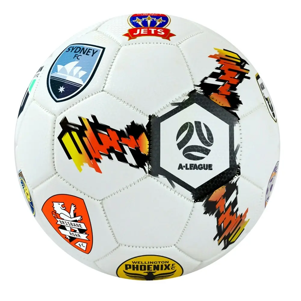 2x Summit A-League All Teams Soccer/Football Ball Outdoor Sport/Game Size 5 W/GR