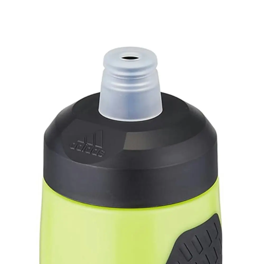 Adidas 600ml Performance Water Bottle Screw Cap Training Hydration Sports Green