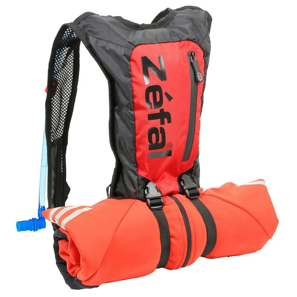 Zefal Z Hydro Race Cycling Bag Backpack w/ 1.5L Hydration Water Pack Black/Red