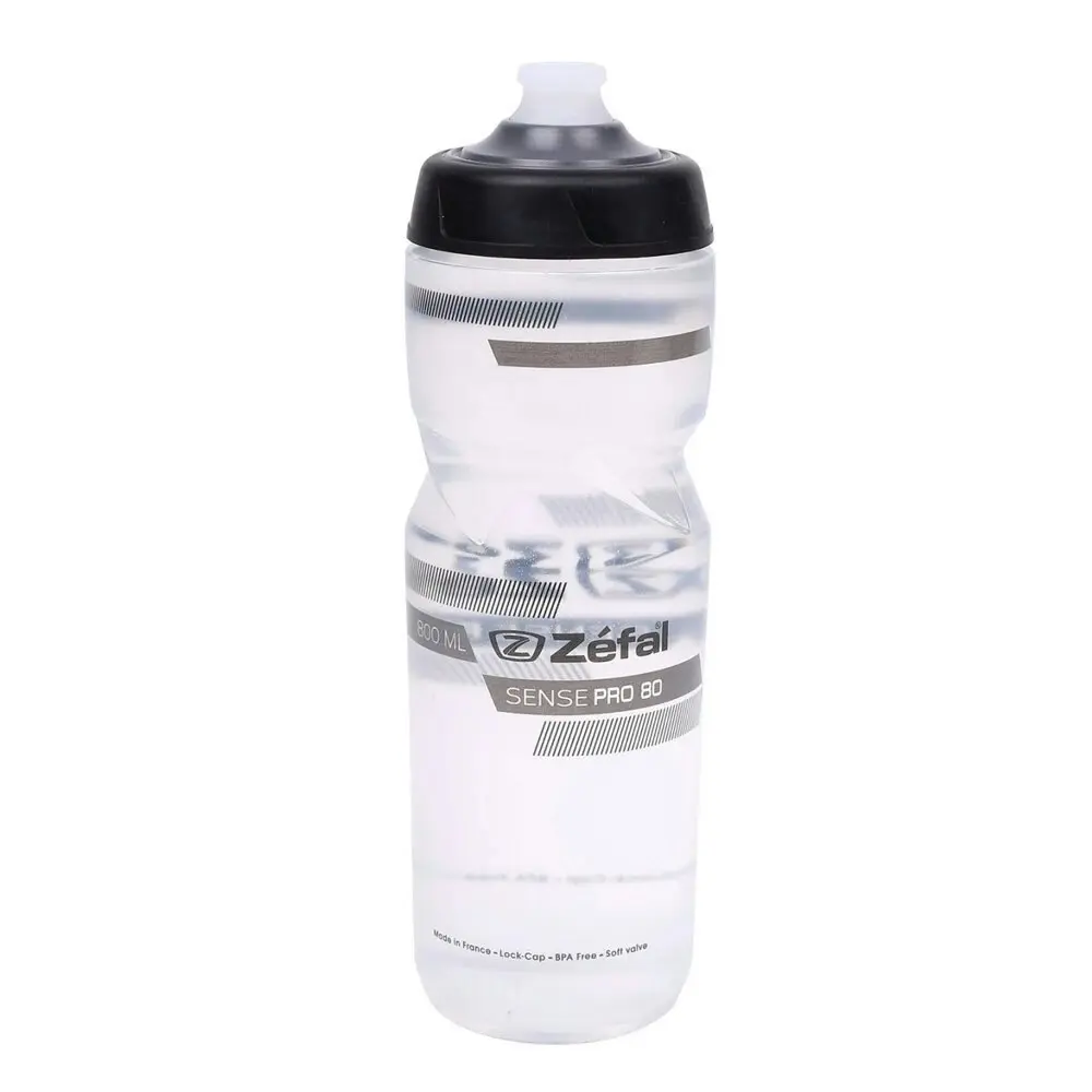 Zefal Sense Pro 80 Sports/Cycling 800ml Water Bottle Drink Container Translucent