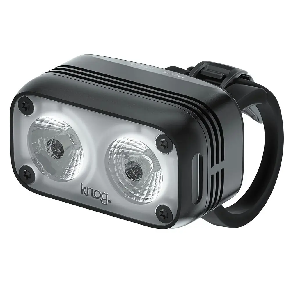 Knog 7.5cm Blinder Road 400 LM Bike Light USB Rechargeable LED for Bicycle Black