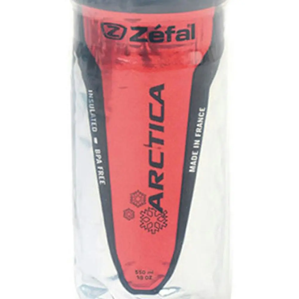 Zefal Arctica 55 Insulated 550ml Water Bottle Drink Sports Cycling/Bicycle Red