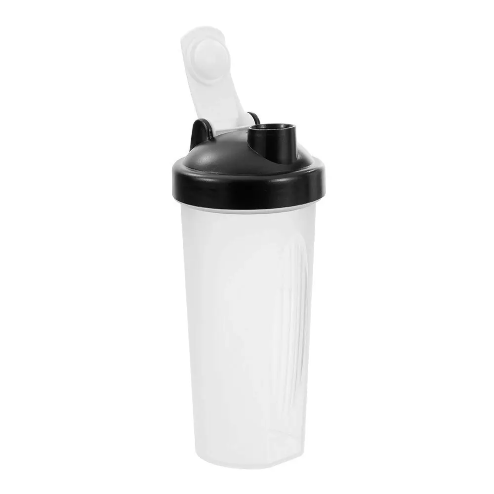 4x Lemon & Lime Protein Shaker Water 600ml Bottle w/ Stainless Steel Ball Assort