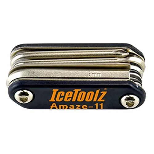 IceToolz Multi Tool Set Amaze 11 Portable Cycling Repair Kit for Bicycle/Bike