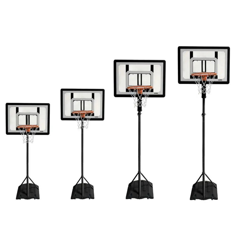 SKLZ Adjustable Pro Mini 2.13m Basketball Kids Outdoor Hoop Ring System w/ Ball