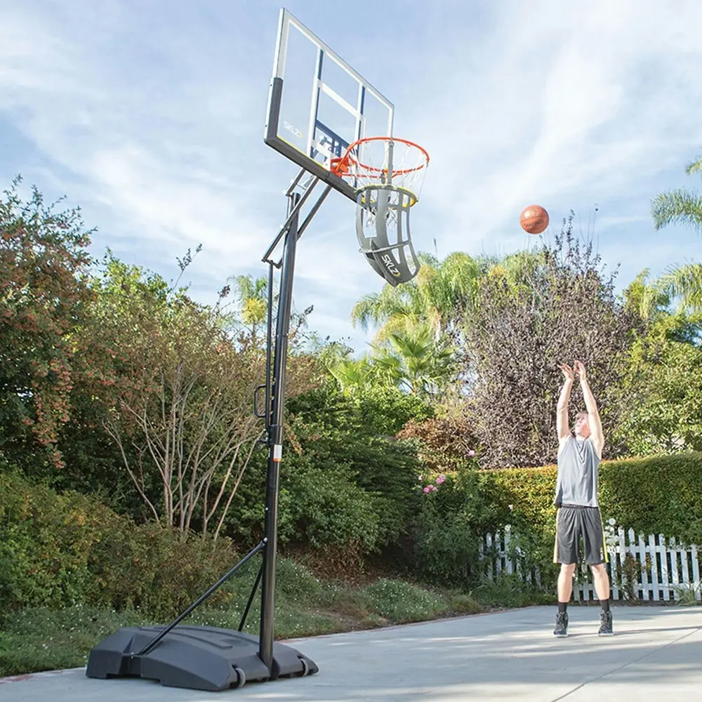 SKLZ Kick Out 360 Basketball Ring Hoop Ball Returner/Rebounder Return System GRY