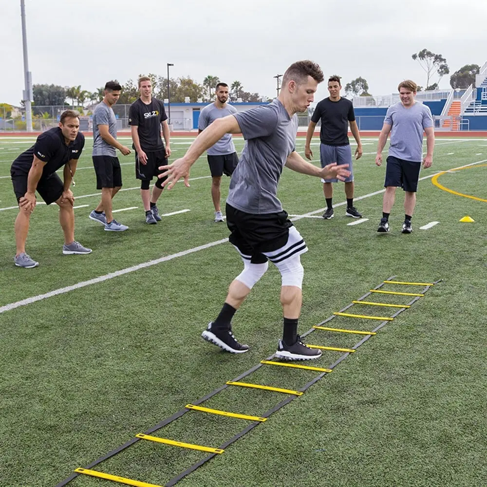 SKLZ 4.57m Quick Flat Rung Agility Ladder Sports Soccer Practice Training Aid