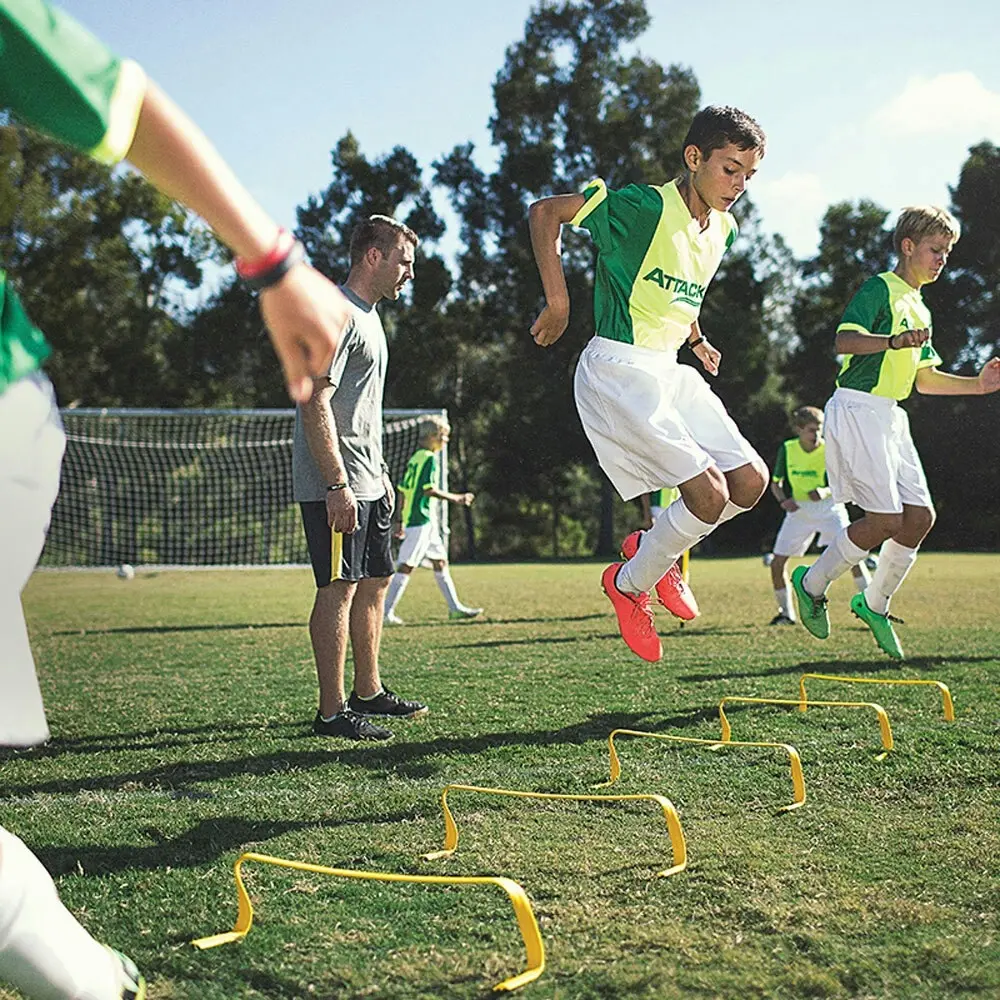 6pc SKLZ Training Hurdles Sports Soccer/Football Agility/Speed Trainer Yellow