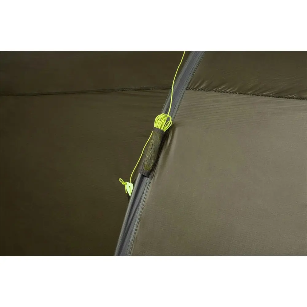 Tatonka 430x155x110cm Rokua 2 Person Tunnel Tent Camping/Travel Stone Grey Olive