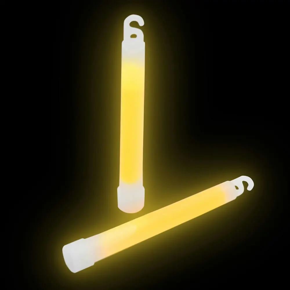 2pc Coghlans Yellow 12hr Lightsticks/Glow Sticks Camping/Hiking Outdoors Warning