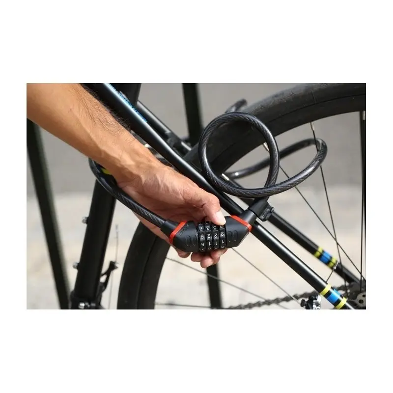 Zefal K-Traz C9 Bicycle/Bike Lock w/Number Code Adjust. 4 Digits Locking System