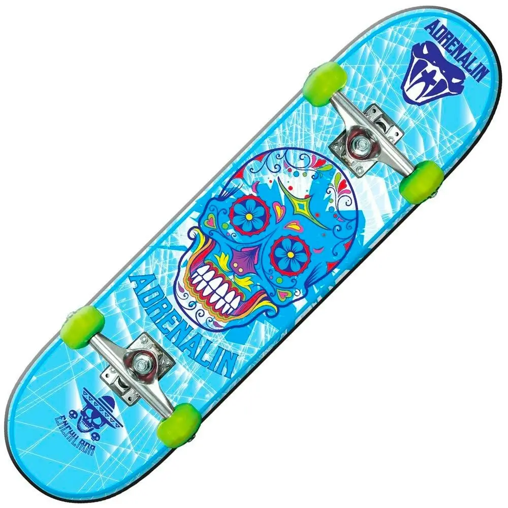 Adrenalin 79 x 20cm Halfpipe Children/Teen/Adult Skateboard w/Wheels Enchilada