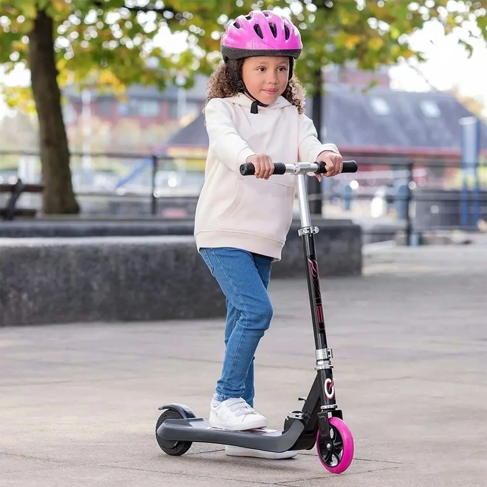 Evo VT1 Lithium Electric E-Scooter Pink Kids Ride-On Toy 6y+ 100W Rechargeable